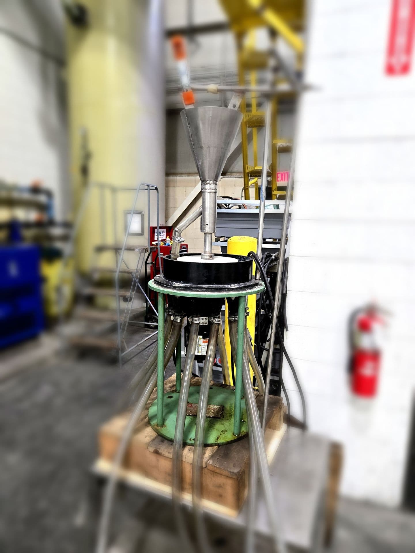 Quinn slurry splitter installation